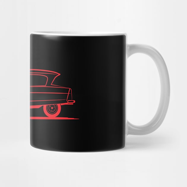 Citroen Ami 6, Ami 8 Red by PauHanaDesign